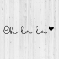 Preview: Vinyl Sticker Oh la la